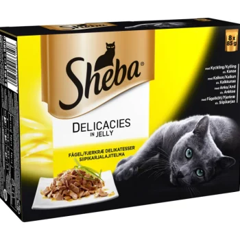 Sheba Kissanruoka^Kissanruoka Delicacies 8 X 85 G Siipikarja