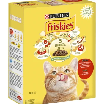 Friskies Kissanruoka^Kissanruoka 1 Kg Adult Nauta-kana-maksa