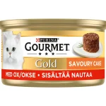 Gourmet Gold Kissanruoka^Kissanruoka 85 G Savoury Cake Nautaa Ja Tomaattia