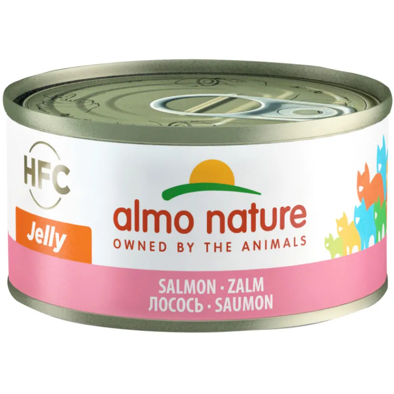 kissanruoka-hfc-jelly-lohihyyt-lucpBXKD-0.webp Almo Nature Kissanruoka^Kissanruoka HFC Jelly Lohihyytelö 70 G