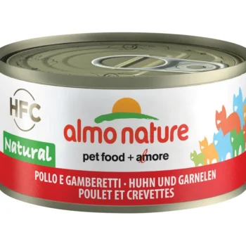 Almo Nature Kissanruoka^Kissanruoka HFC Natural Kana Ja Katkaravut 70 G