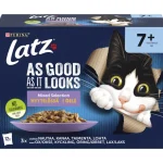 Latz Kissanruoka^Kissanruoka 12 X 85 G Agail Senior Mixed Hyytelössä