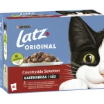Latz Kissanruoka^Kissanruoka 12 X 85 G Original Countryside Lajitelma Kastikkeessa