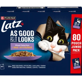 Latz Kissanruoka^Kissanruoka 80 X 85 G Agail Mixed Hyytelössä