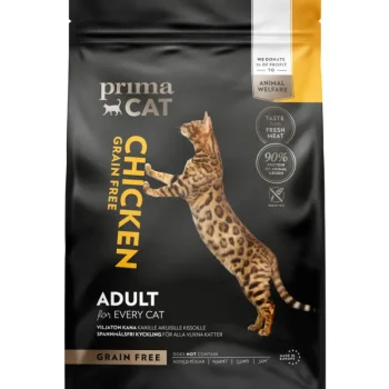 Primacat Kissanruoka^Kissanruoka 4 Kg Viljaton Kana Aikuisille Kissoille