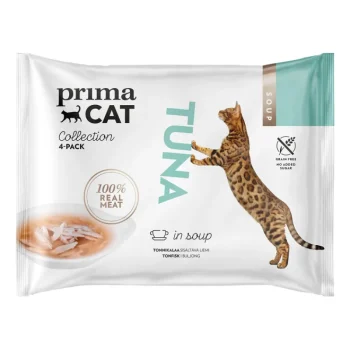 Primacat Kissanruoka^Kissanruoka 4 X 40 G Soup Tonnikalaa Liemessä