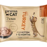 Primacat Kissanruoka^Kissanruoka 4 X 85 G Classic Kalkkunaa Kastikkeessa Pennuille