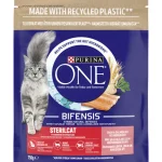 Purina One Kissanruoka^Kissanruoka 750g Sterilcat Lohta Ja Vehnää