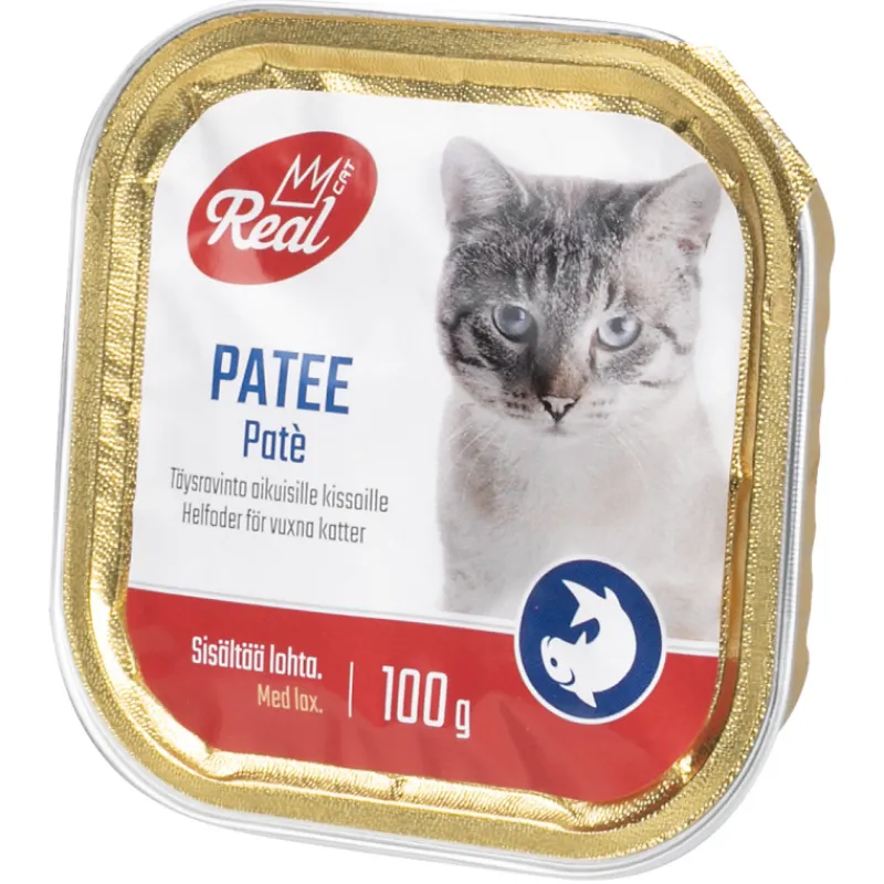 kissanruoka-real-cat-100-g-pat-KchomGTq-0.webp Real Cat Kissanruoka^Kissanruoka 100 G Patee Paloja Hyytelössä