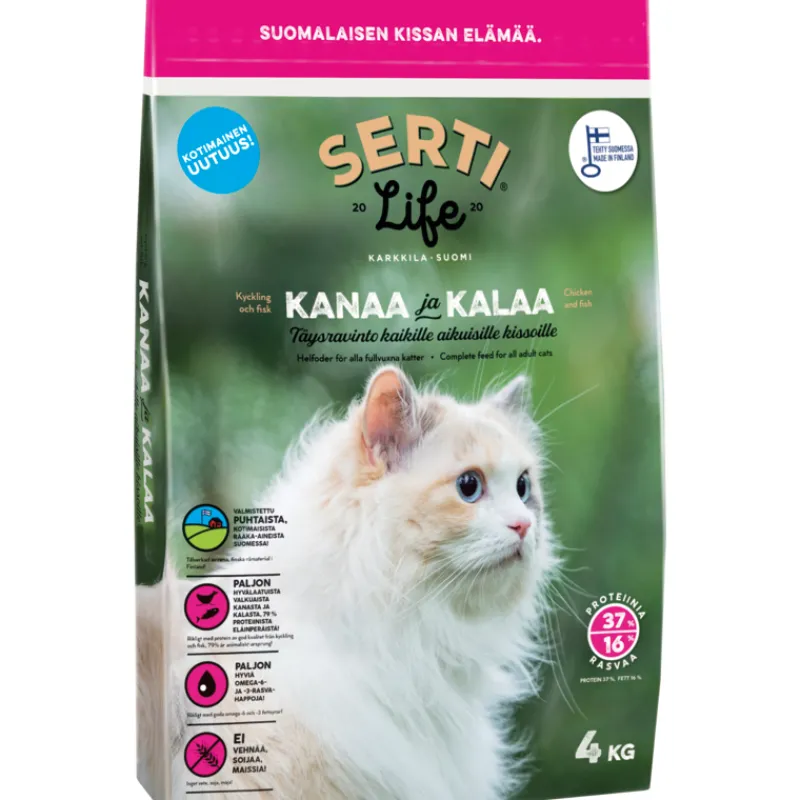 kissanruoka-sertilife-4-kg-kan-LddwxPCO-0.webp Serti Life Kissanruoka^Kissanruoka SertiLife 4 Kg Kana & Kala