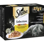 Sheba Kissanruoka^Kissanruoka 12 X 85 G Select Slices Siipikarjalajitelma