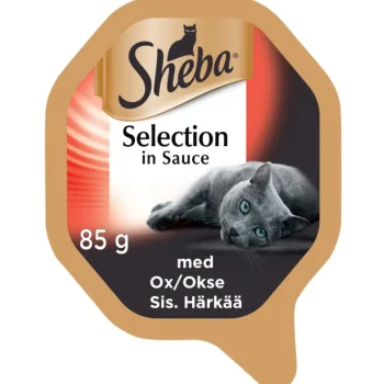 Sheba Kissanruoka^Kissanruoka 85 G Selection Häränlihaa Kastikkeessa