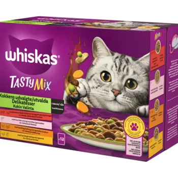Whiskas Kissanruoka^Kissanruoka 12 X 85 G 1+ Tasty Mix Kokin Valinta Kastikkeessa