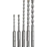 Kendo Sähkötyökalujen Tarvikkeet-Kiviseinäporanteräsarja SDS+ 5-osainen