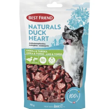 Best Friend Koiranruoka^Koiran Ankkalempiherkku 70 G Naturals