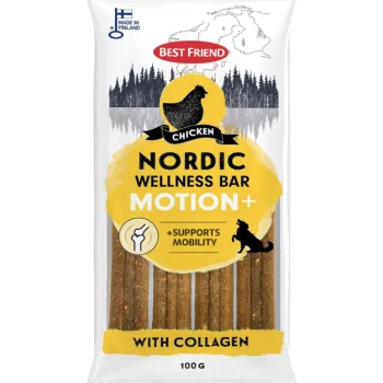 Best Friend Koiranruoka^Koiran Herkku 100 G Nordic Wellness Bar Motion+  kana