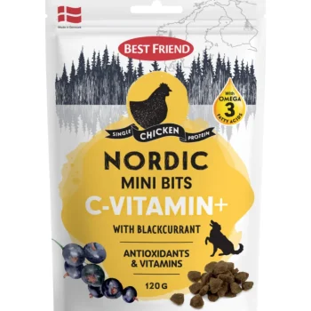 Best Friend Koiranruoka^Koiran Herkku 120 G Nordic Mini Bits C-Vitamin+