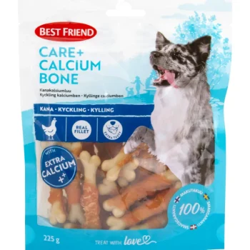 Best Friend Koiranruoka^Koiran Herkku 225 G Care+ Kanakalsiumluu