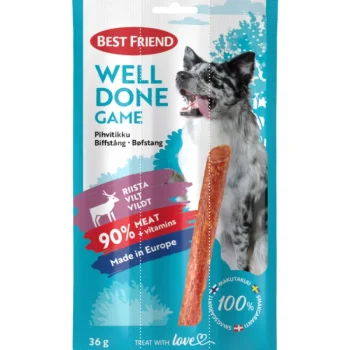 Best Friend Koiranruoka^Koiran Herkku 36 G Welldone Riistapihvitikku