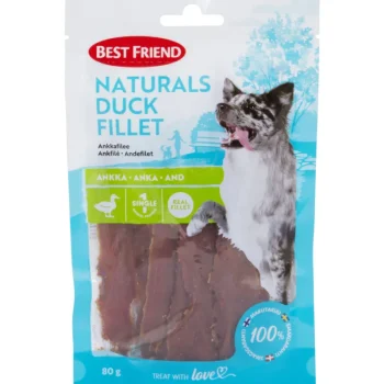 Best Friend Koiranruoka^Koiran Herkku 80 G Naturals Ankkafilee