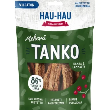 Hau Hau Champion Koiranruoka^Koiran Herkku Hau-Hau 140 G Mehevä Tanko Kanaa & Lammasta
