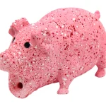 Jalo Koiratarvikkeet^Koiran Lelu Cubic Possu Lateksi