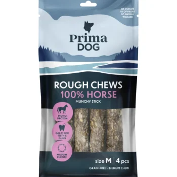 Primadog Koiranruoka^Koiran Rouhepatukka 112 G Rough Chews Hevonen M