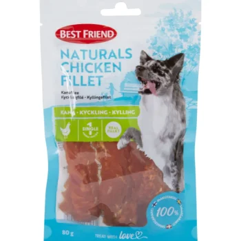 Best Friend Koiranruoka^Koiranherkku 80 G Naturals Kanafilee