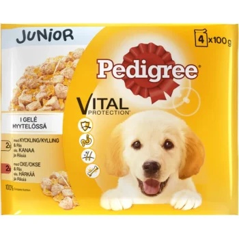 Pedigree Koiranruoka^Koiranruoka 4 X 100 G Junior