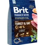 Brit Premium By Nature Koiranruoka^Koiranruoka Brit Premium 3 Kg Light Kalkkuna