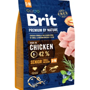 Brit Premium Koiranruoka^Koiranruoka By Nature 3 Kg Senior S-M