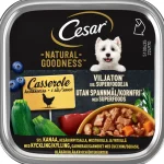 Cesar Koiranruoka^Koiranruoka 100 G Natural Goodness Viljaton Kana Kastike