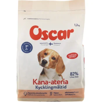 Oscar Koiranruoka^Koiranruoka 1,2 Kg Kana-ateria