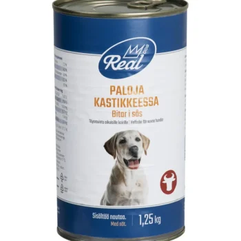 Real Dog Koiranruoka^Koiranruoka 1,25 Kg Paloja Kastikkeessa