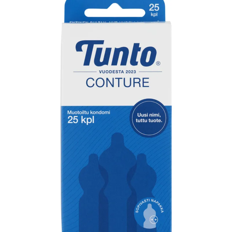 kondomi-tunto-25-kpl-conture-CQndKMQA-0.webp Tunto Hyvinvointi- Ja Terveydenhoitotarvikkeet^Kondomi 25 Kpl Conture