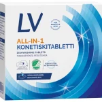 Lv Astianpesuaineet^Konetiskitabletti 40 Kpl All-in-One