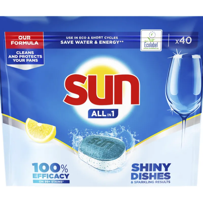 konetiskitabletti-sun-40-kpl-a-uJrxGyWY-0.webp Sun Astianpesuaineet^Konetiskitabletti 40 Kpl All-in-1 Lemon