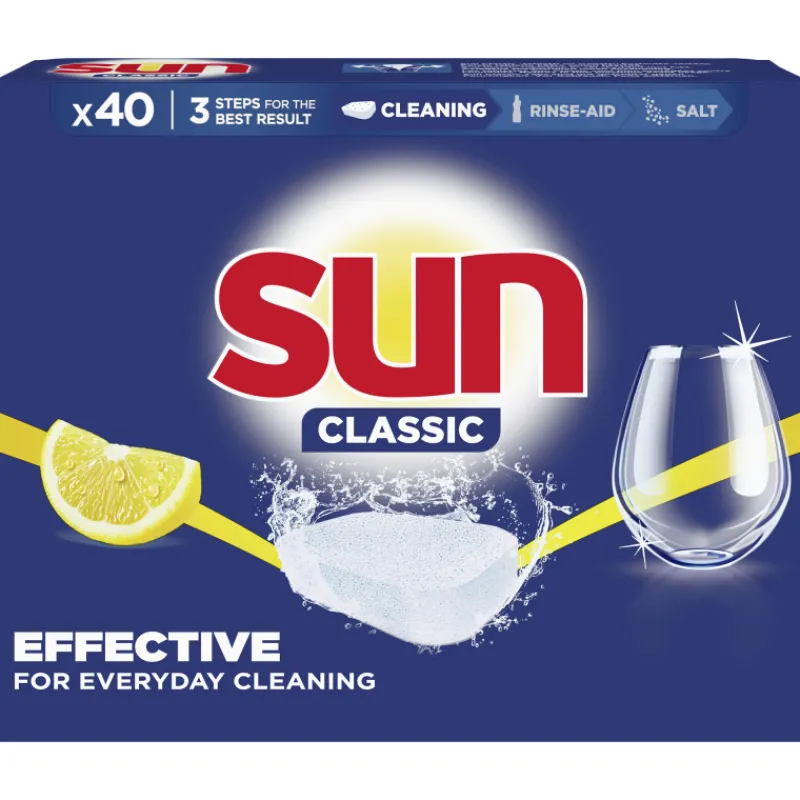 konetiskitabletti-sun-40-kpl-c-miEvGizz-0.webp Sun Astianpesuaineet^Konetiskitabletti 40 Kpl Classic Lemon