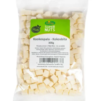 Supernuts Pähkinät Ja Kuivatut Hedelmät^Kookospala 300 G