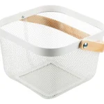 Kotikulta Sisustuskorit-Kori 26 X 24,5 X 30 Cm Kaiko Valkoinen