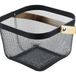 Kotikulta Sisustuskorit-Kori 26 X 26 X 29,5 Cm Kaiko Musta