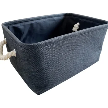 Kotikulta Sisustuskorit-Kori 36 X 26 X 18 Cm Jadela Tummanharmaa