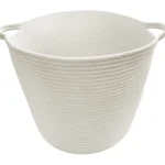 Kotikulta Sisustuskorit-Kori 40 X 30 X 30 Cm Silvi Valkoinen