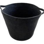 Kotikulta Sisustuskorit-Kori 40 X 30 X 30 Cm Silvi Musta