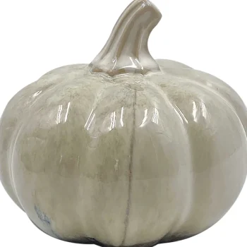 Kotikulta Maljakot Ja Koriste-esineet-Koriste 12,5 Cm Kurpitsa Valkoinen