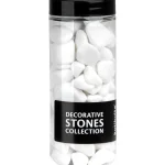 Kotikulta Maljakot Ja Koriste-esineet-Koristekivi Valkoinen