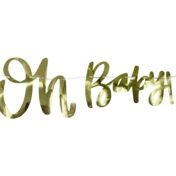 Let's Party Teemajuhlat-Koristenauha Oh Baby