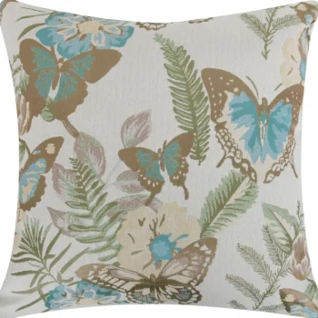 Kotikulta Sisustustyynyt Ja Huovat-Koristetyyny 45 X 45 Cm Perhoset Sininen