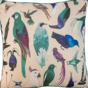 Nordic Tricot By Ivana Helsinki Sisustustyynyt Ja Huovat-Koristetyyny Nordic Tricot 45 X 45 Cm Paratiisilinnut