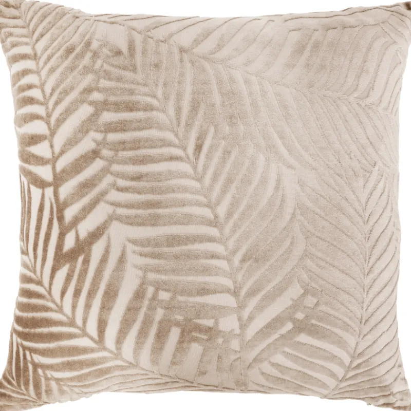 koristetyynynpllinen-kotikulta-GksnDfmt-0.webp Kotikulta Sisustustyynyt Ja Huovat-Koristetyynynpäällinen 45 X 45 Cm Lehdet Beige